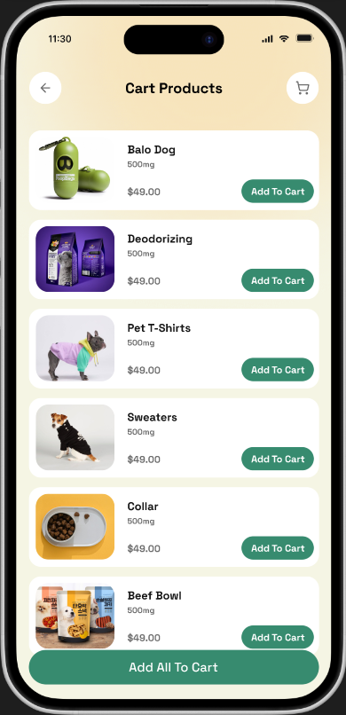 PawMart screen 6