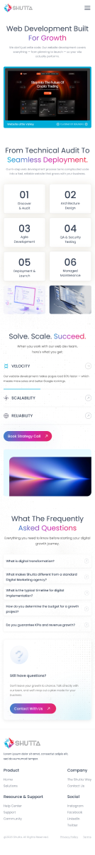 Shutta development page